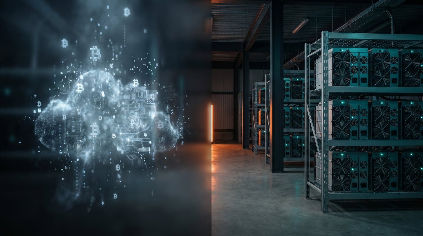 Comparativa entre cloud mining y mining hosting profesional para Bitcoin